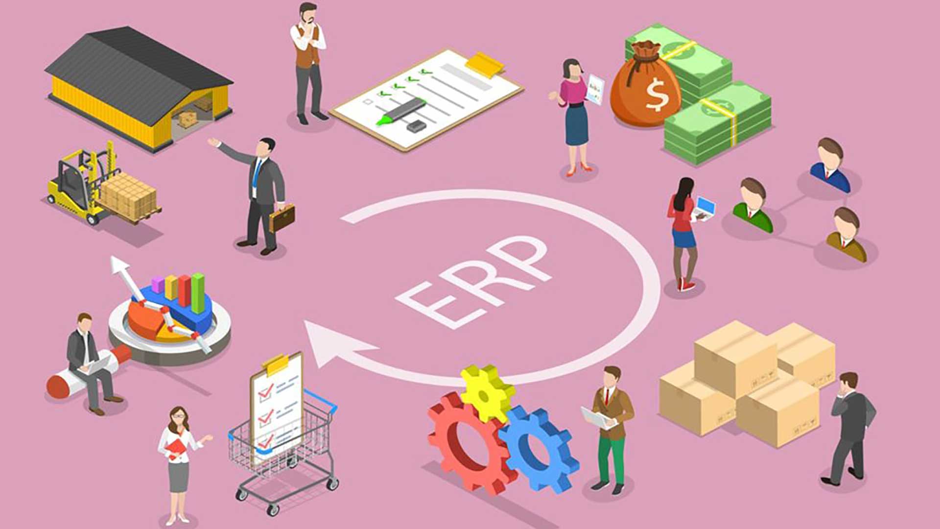 ماژول‌های سیستم ERP در یک نگاه