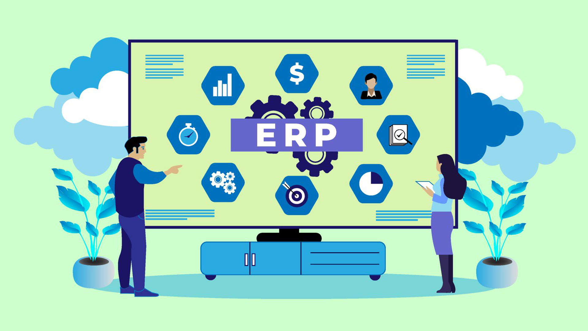 پشتیبانی ERP و نقش آن در مدیریت فرایندها