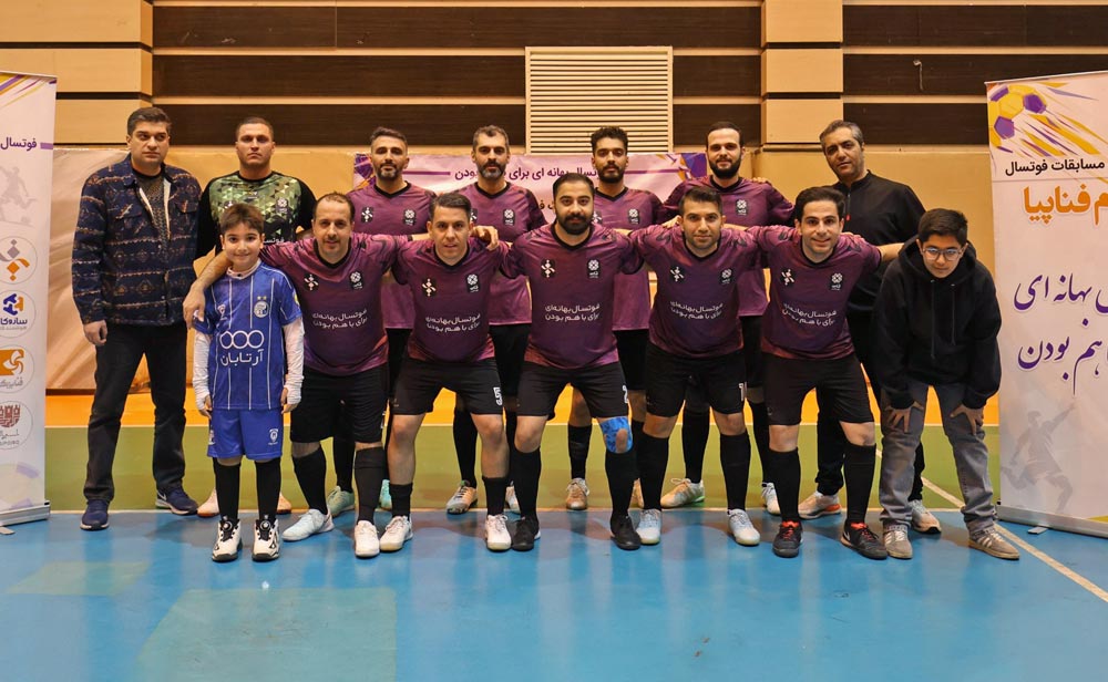 فناپ زیرساخت در جام فوتسال فناپیا سوم شد